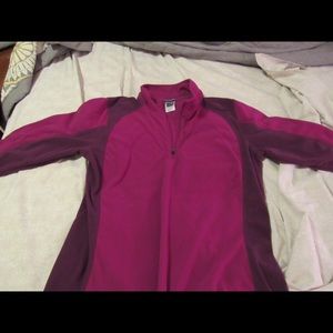 North face quarter zip sweatshirt